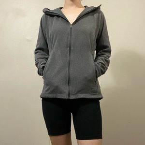 REI fleece zip up hoodie